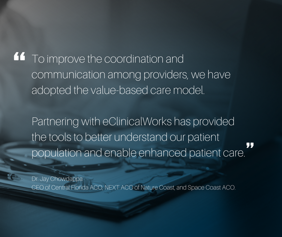 Three ACOs Select eClinicalWorks Population Health Management