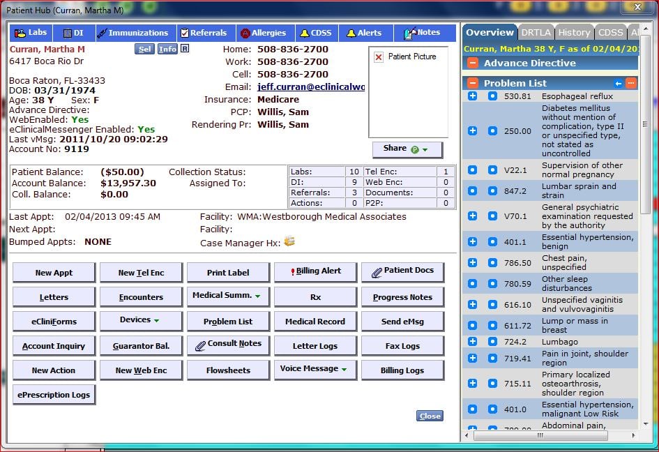 Electronic Medical Records Solution eClinicalWorks Top Features
