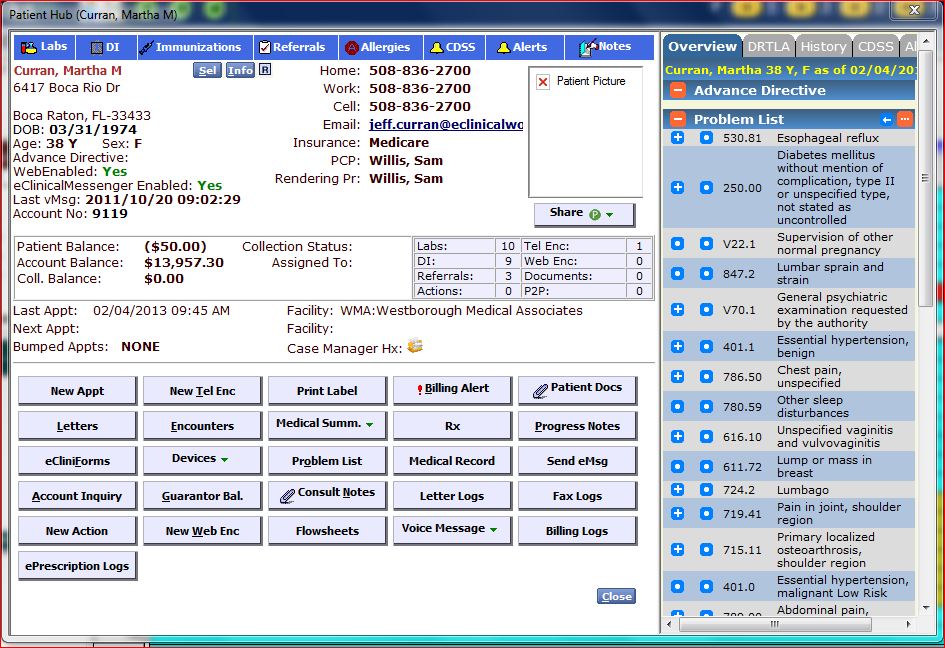 Electronic Medical Records Solution EClinicalWorks Top Features