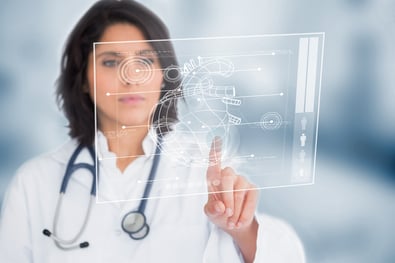 doctor using eClinicalWorks Software