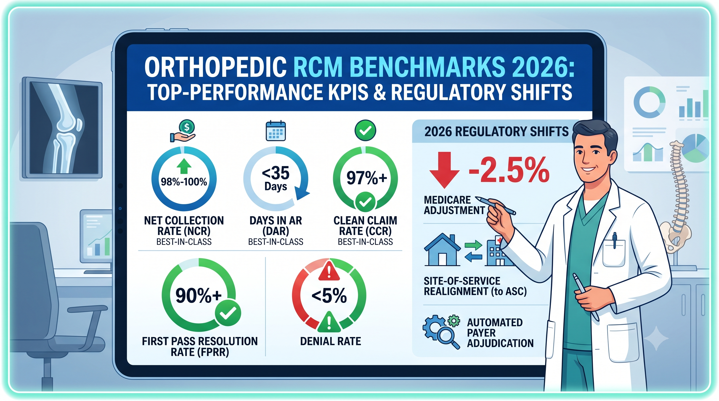 2026 Orthopedic RCM KPIs