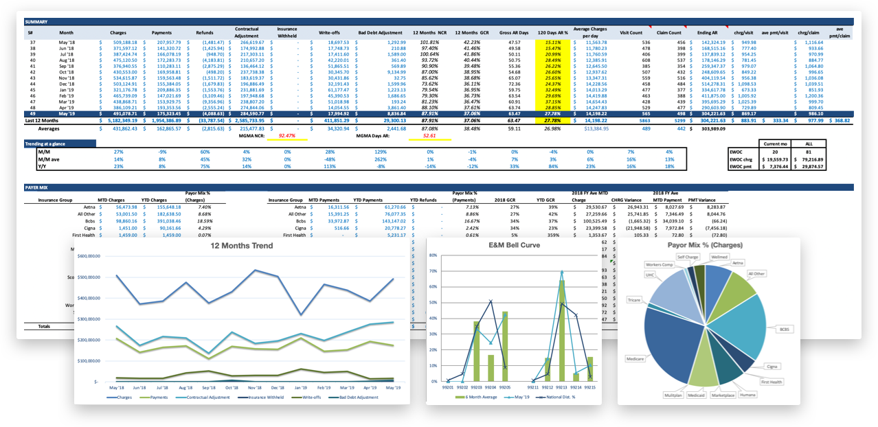 revele practice performance report