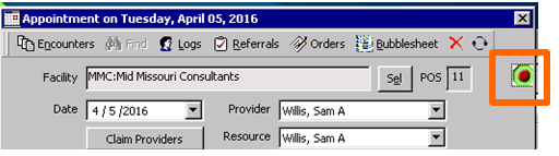 How to View the Appointment Panel from an Office Visit in eCW