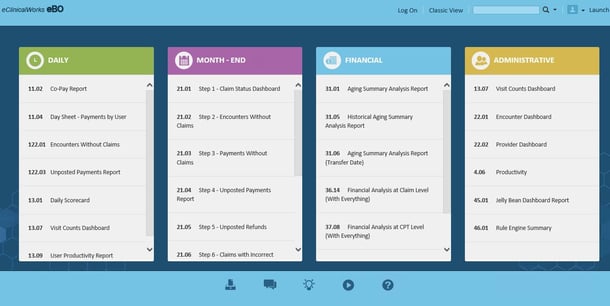eClinicalWorks eBO