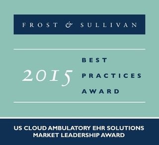 Frost and Sullivan Recognizes eClinicalWorks EHR Software