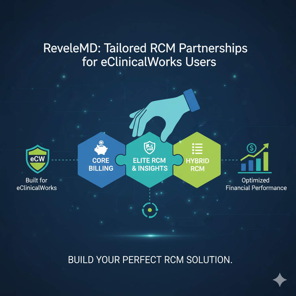 Revele Launches Flexible, Multi-Tiered RCM Service Levels Exclusively for eClinicalWorks Users