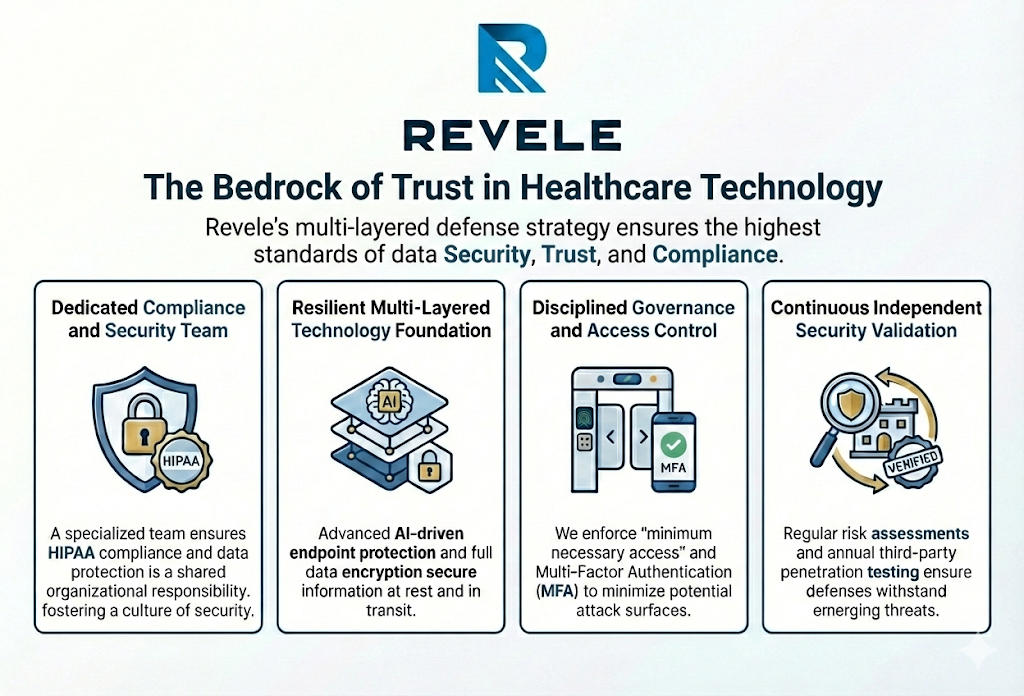 Our Commitment to Security: The Bedrock of Trust in Healthcare Technology