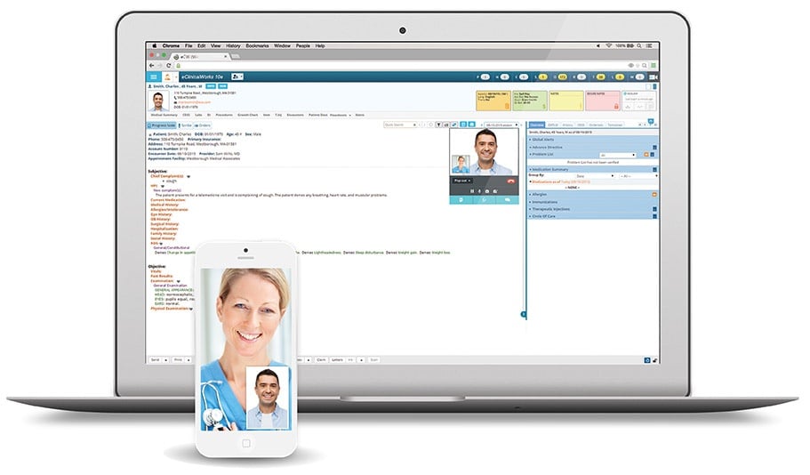 eClinicalWorks Introduces Telehealth Solution on healow™ Mobile App